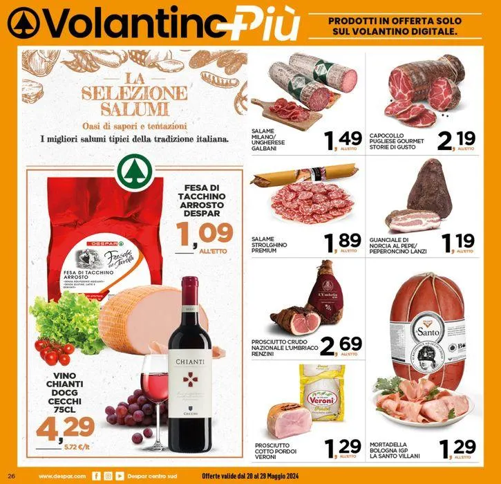 Sottocosto da 20 maggio a 29 maggio di 2024 - Pagina del volantino 26