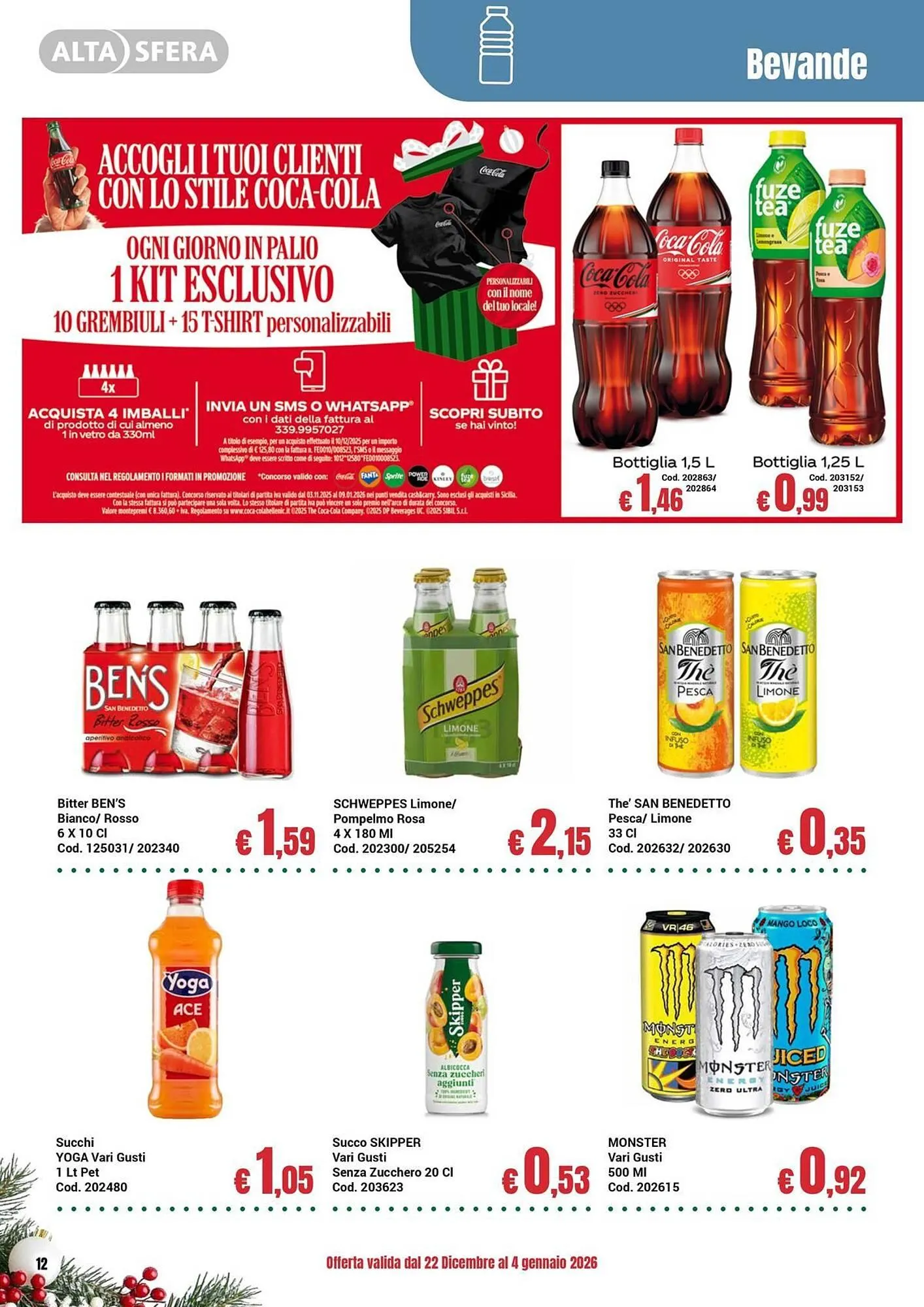 Volantino Centro Cash da 22 dicembre a 4 gennaio di 2026 - Pagina del volantino 12