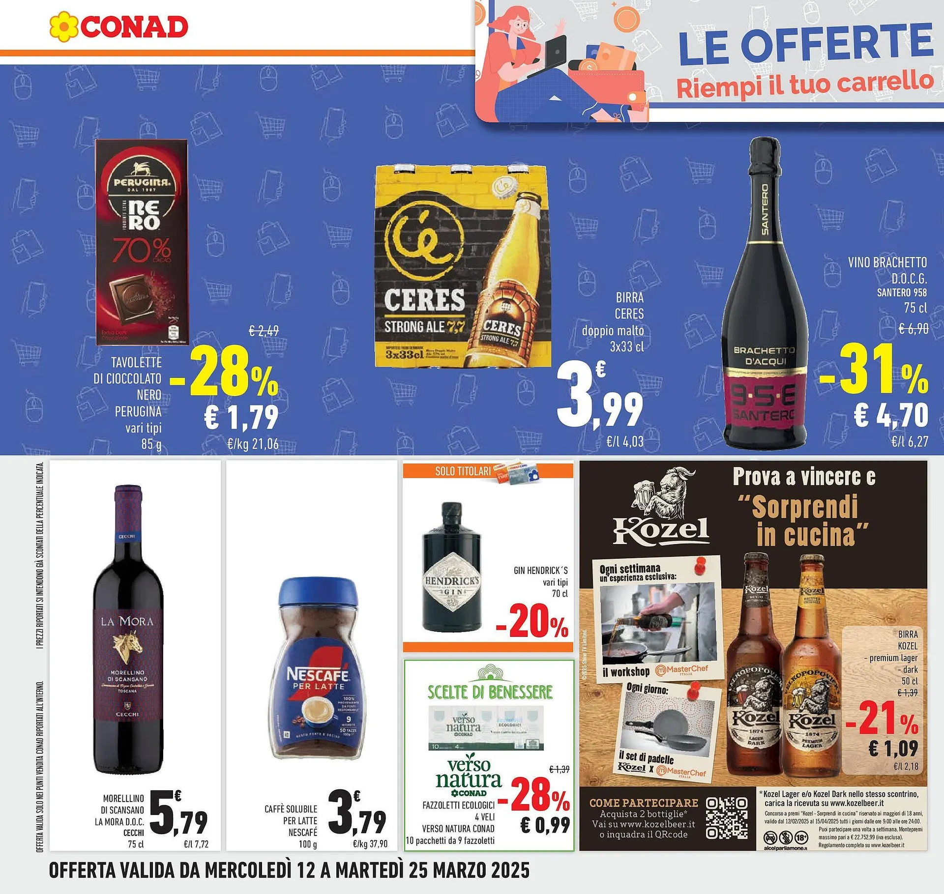 Volantino Conad da 11 marzo a 25 marzo di 2025 - Pagina del volantino 18