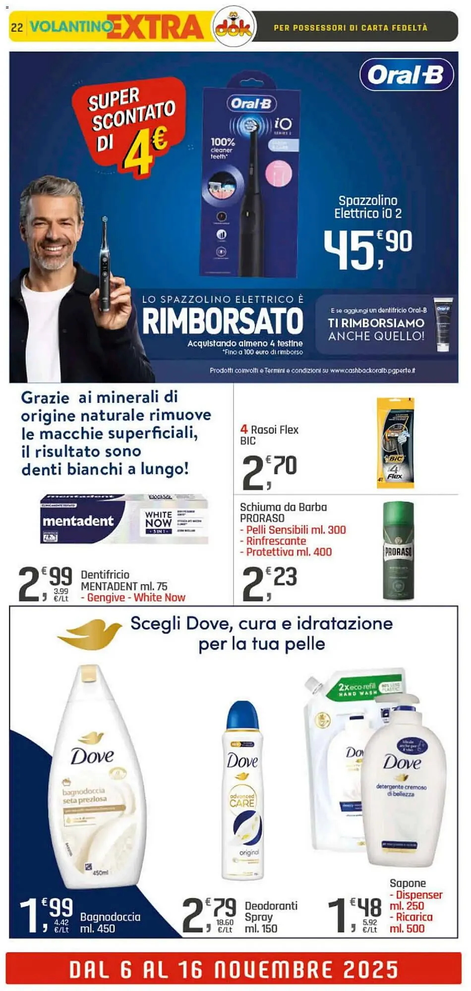 Volantino Supermercati Dok da 6 novembre a 16 novembre di 2025 - Pagina del volantino 22