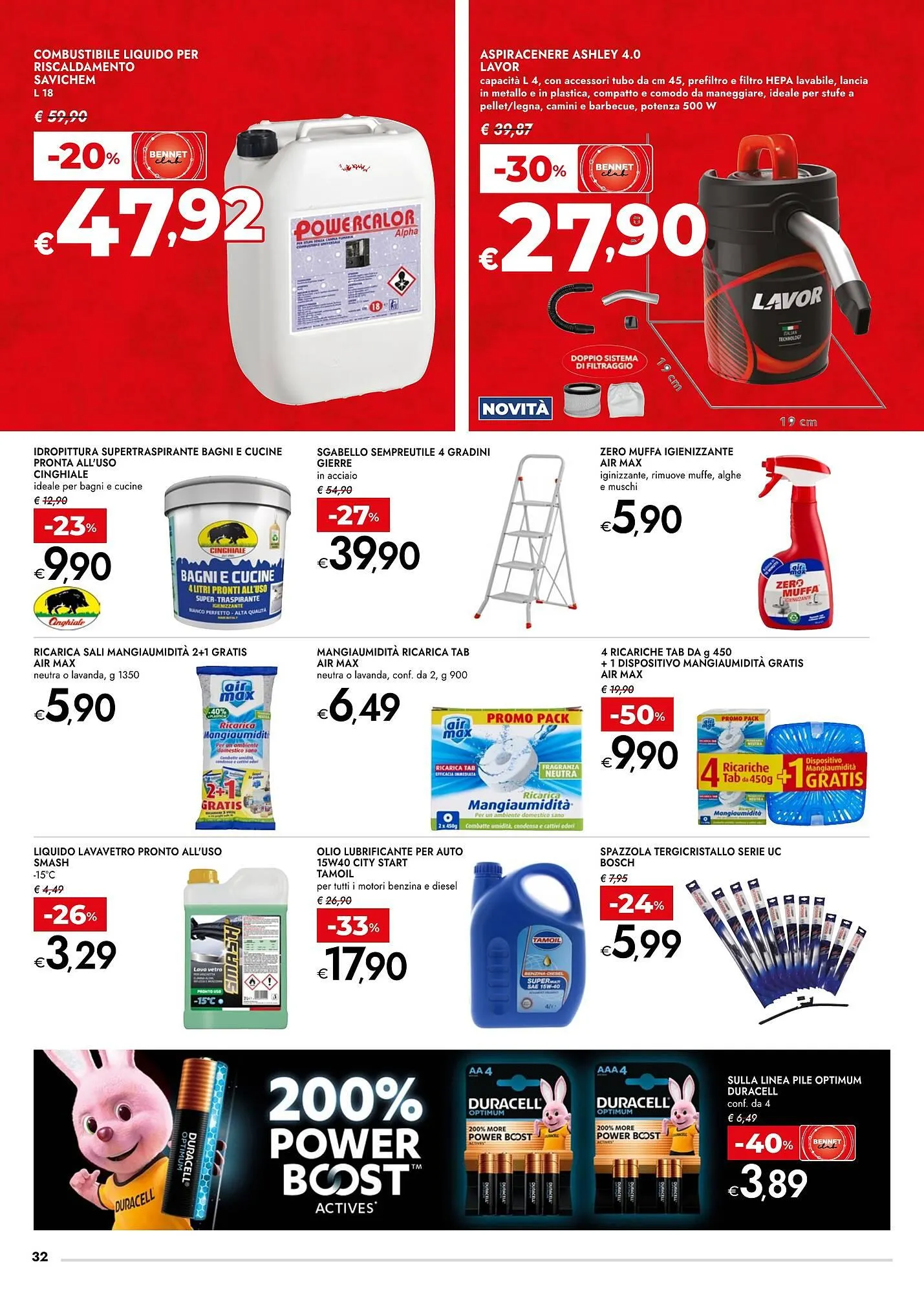 Volantino Bennet da 25 settembre a 8 ottobre di 2025 - Pagina del volantino 32