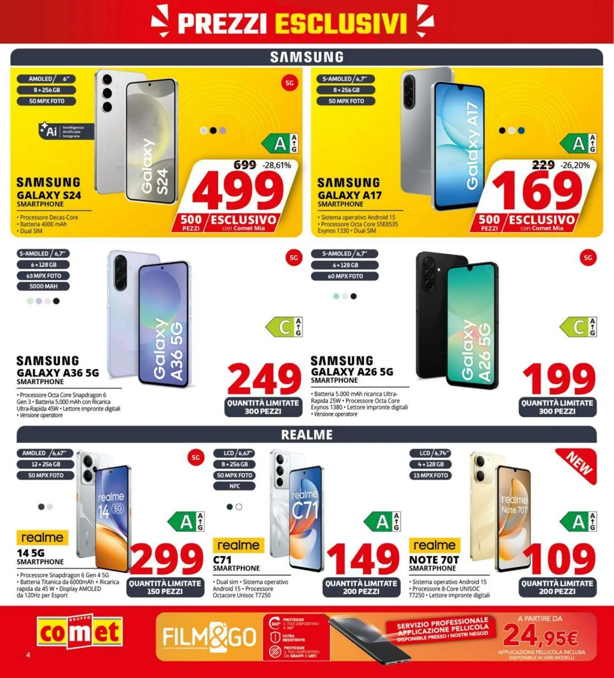 Comet Volantino attuale da 9 ottobre a 22 ottobre di 2025 - Pagina del volantino 4