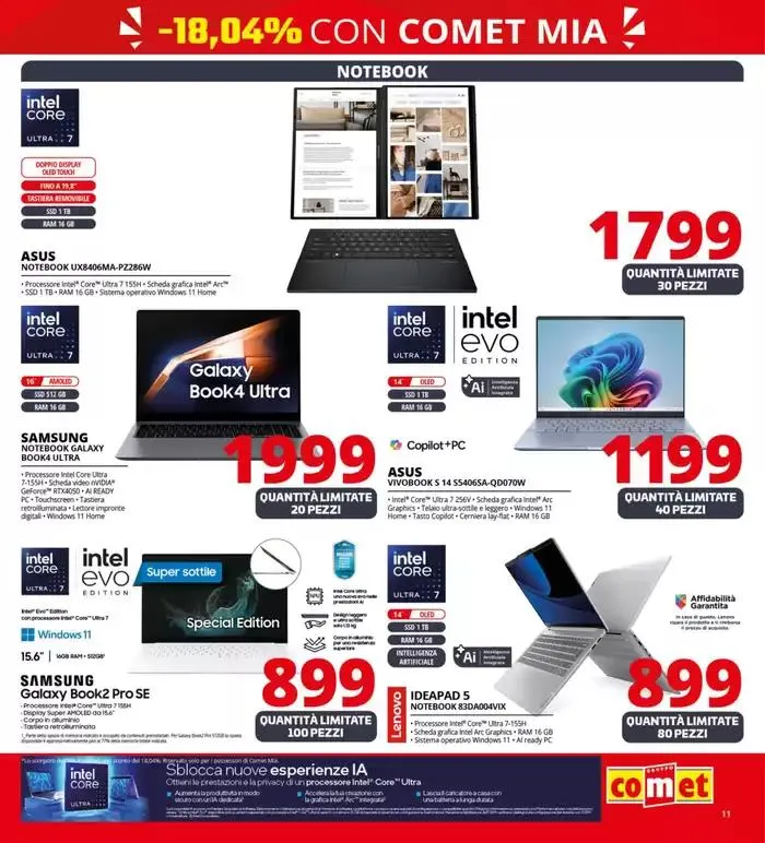 No IVA sul meglio della tecnologia! da 8 maggio a 21 maggio di 2025 - Pagina del volantino 11