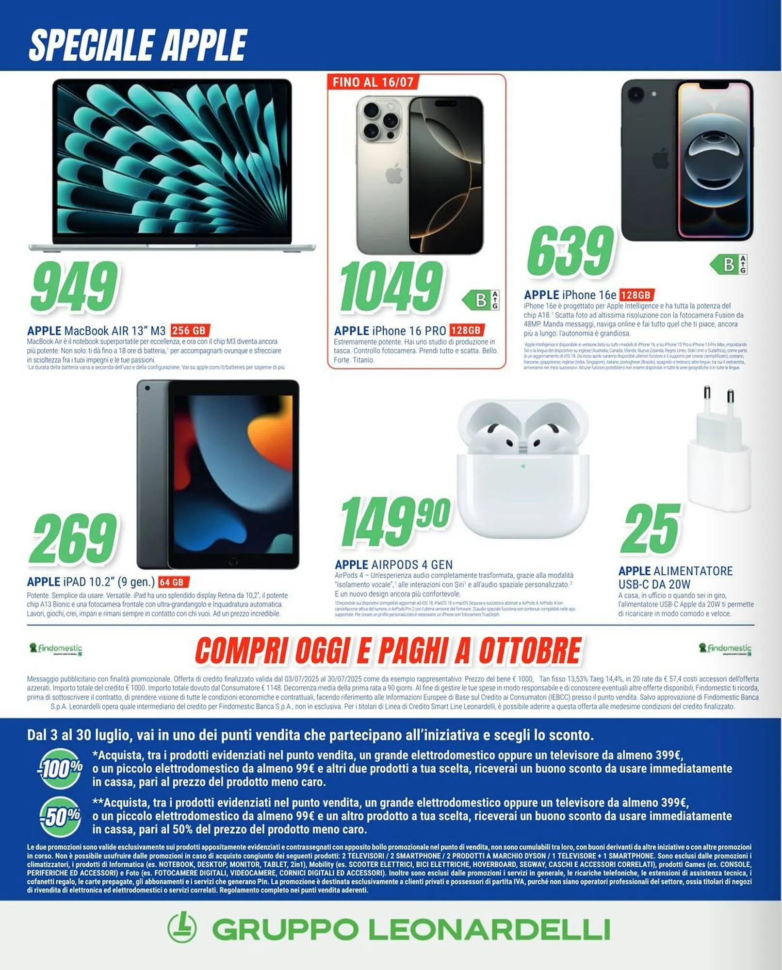 Volantino Leonardelli da 3 luglio a 30 luglio di 2025 - Pagina del volantino 50