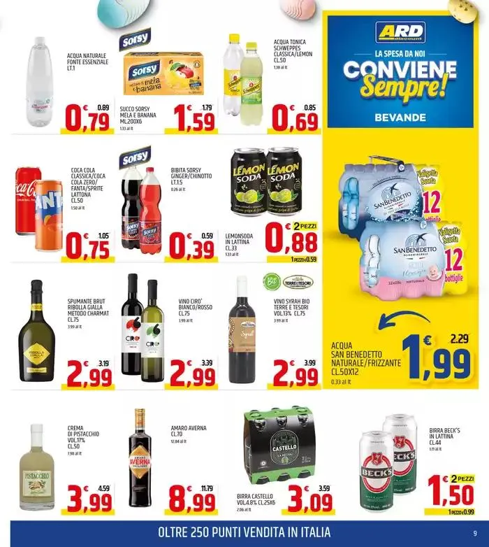 Conviene sempre! da 31 marzo a 9 aprile di 2025 - Pagina del volantino 9