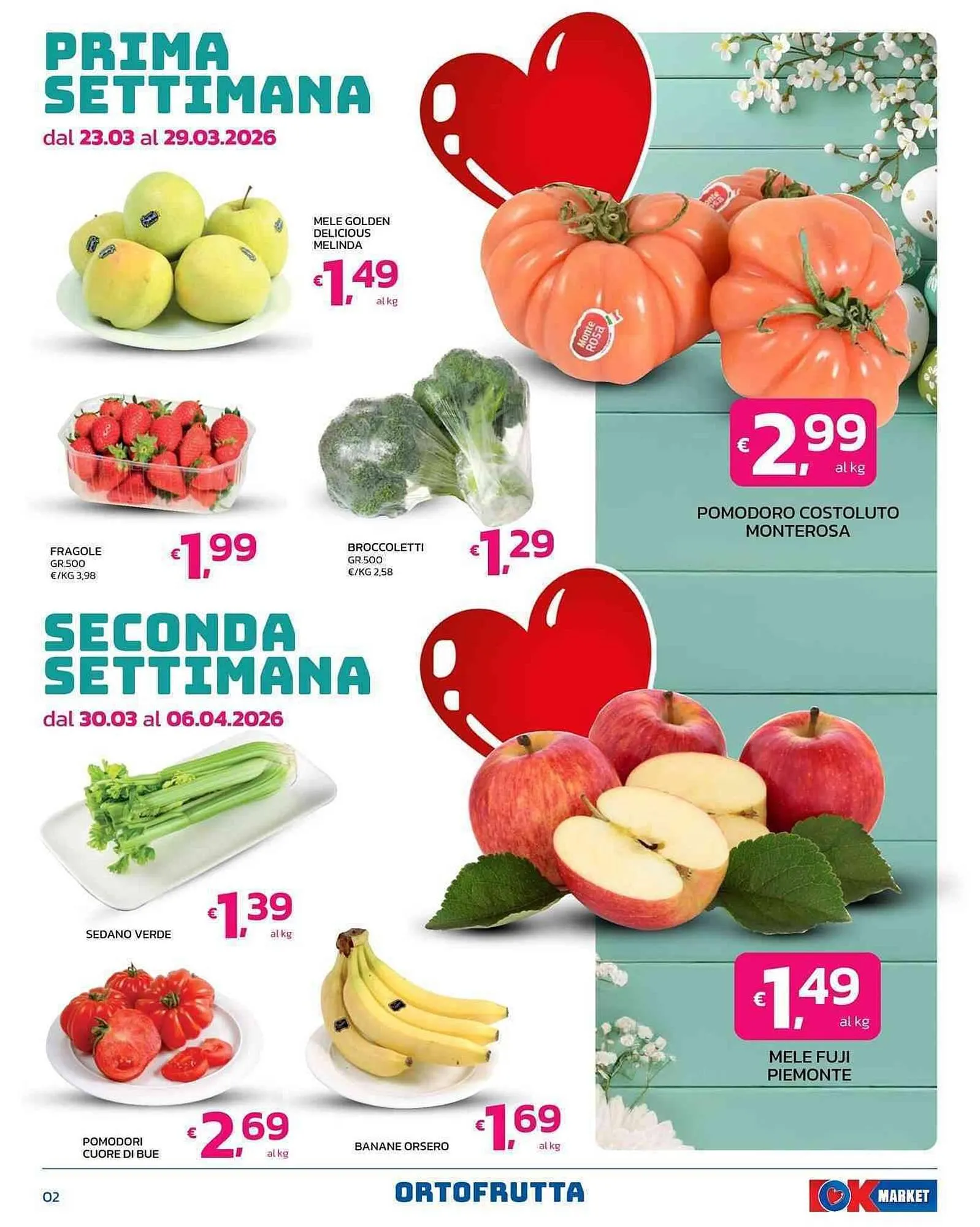 Volantino Ok Market da 23 marzo a 6 aprile di 2026 - Pagina del volantino 2