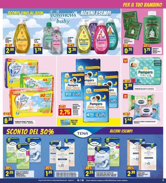 Sconti fino al 50% da 22 marzo a 5 aprile di 2025 - Pagina del volantino 5