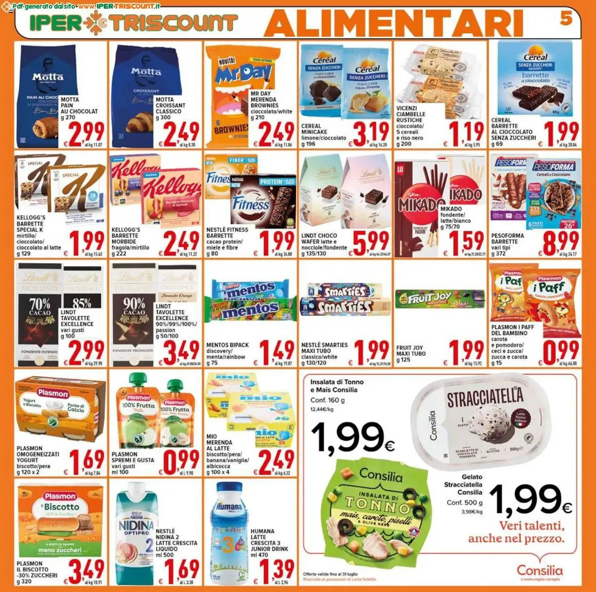 Volantino Iper Triscount da 16 luglio a 24 luglio di 2025 - Pagina del volantino 5