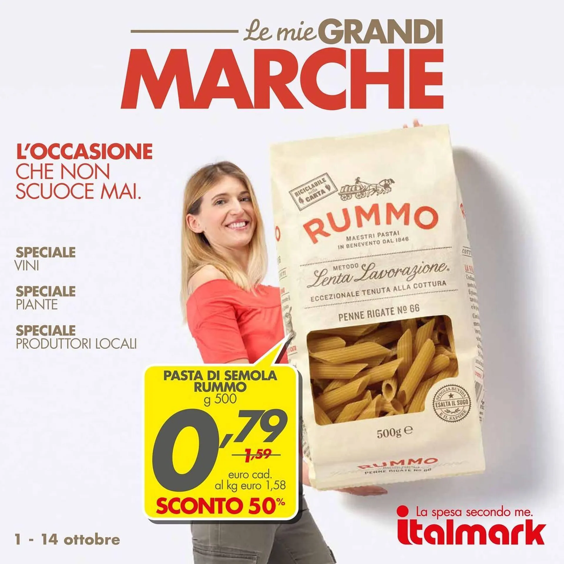 Volantino Italmark da 1 ottobre a 14 ottobre di 2025 - Pagina del volantino 1