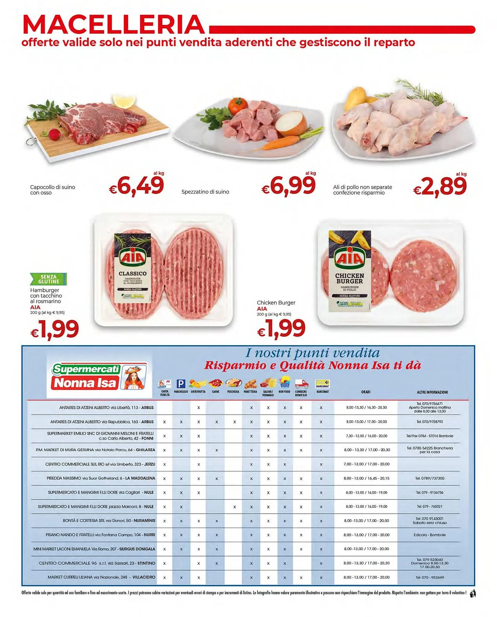 Volantino Supermercati Nonna Isa da 23 gennaio a 5 febbraio di 2025 - Pagina del volantino 12