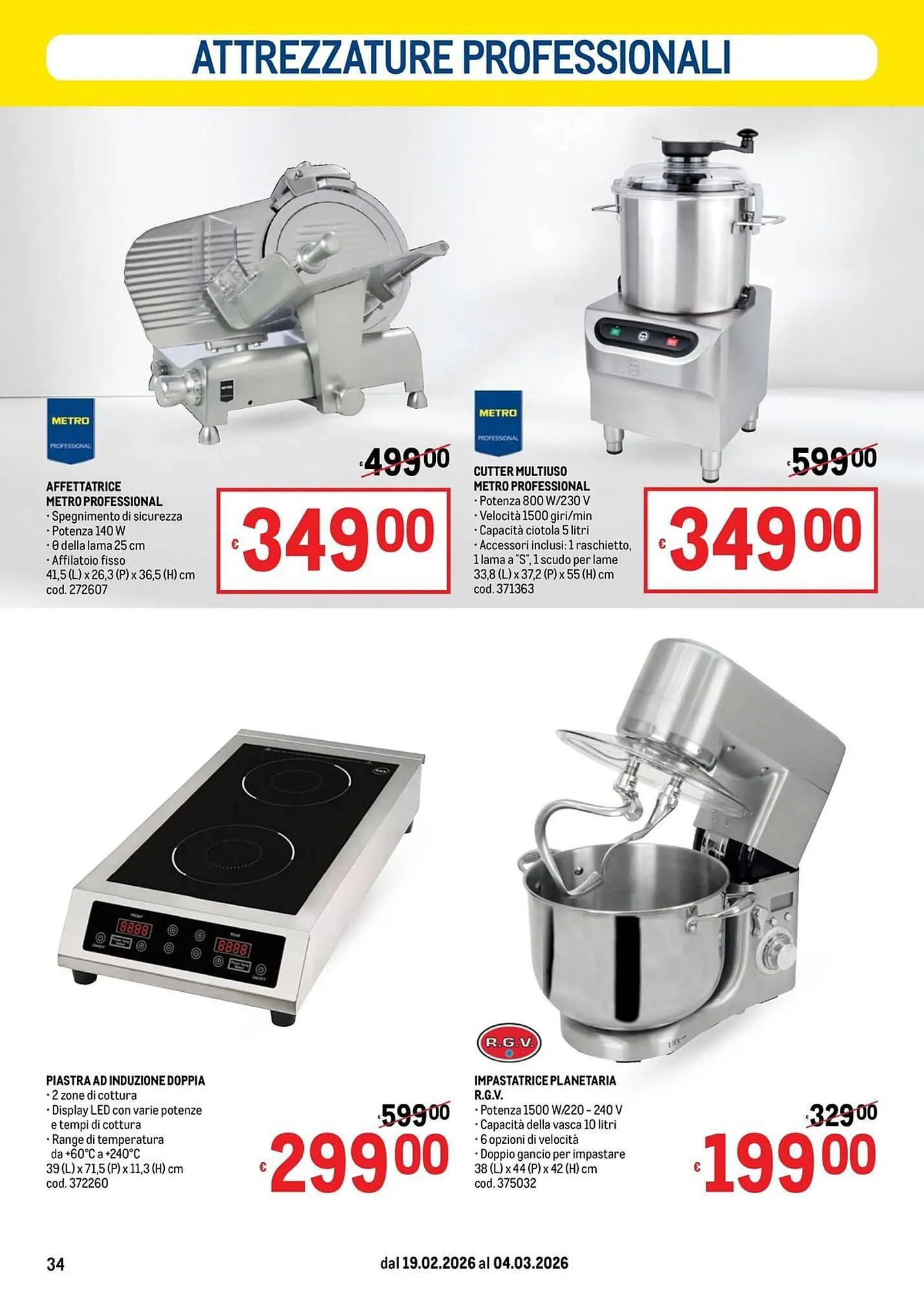 Volantino Metro da 19 febbraio a 4 marzo di 2026 - Pagina del volantino 34