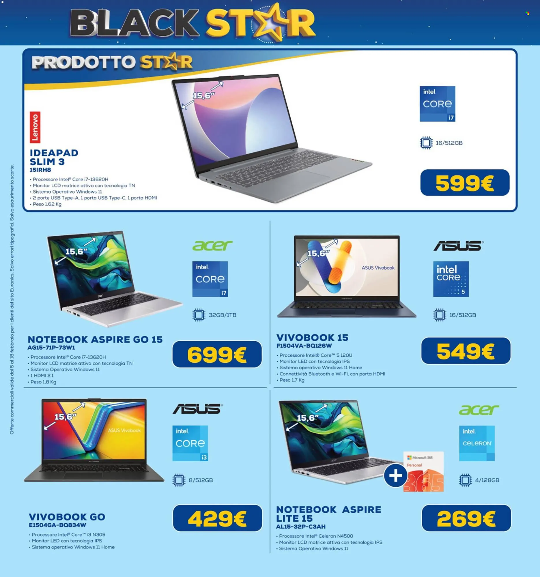Volantino Euronics da 5 febbraio a 18 febbraio di 2026 - Pagina del volantino 11