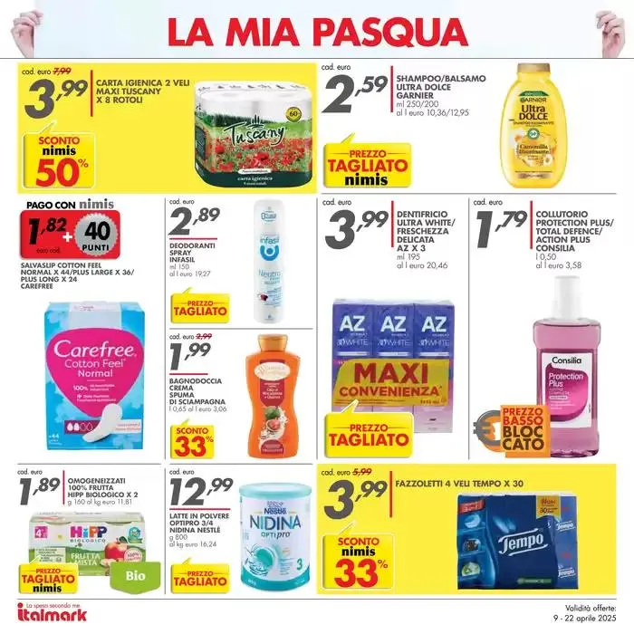 La mia Pasqua da 9 aprile a 22 aprile di 2025 - Pagina del volantino 20