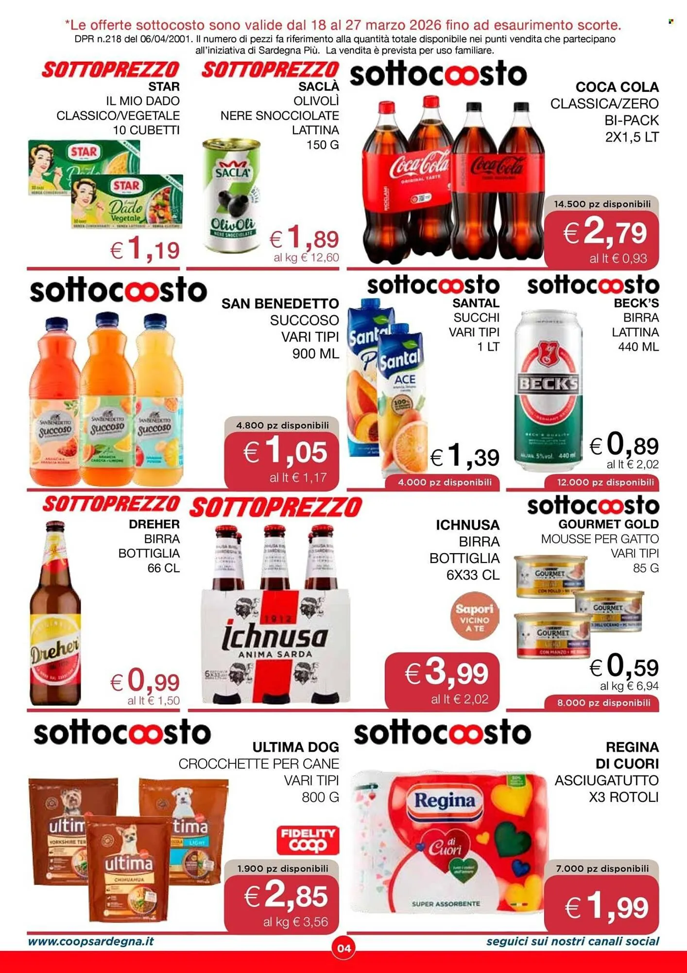Volantino In Coop da 18 marzo a 28 marzo di 2026 - Pagina del volantino 6