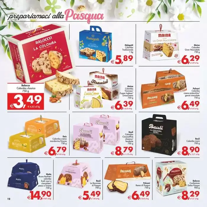 Aspettando pasqua da 1 aprile a 10 aprile di 2025 - Pagina del volantino 12