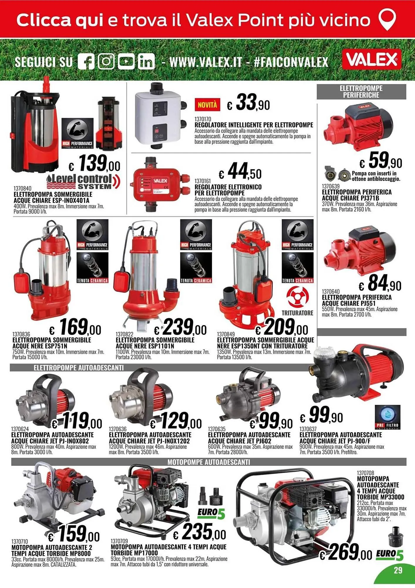Volantino Valex da 13 gennaio a 22 marzo di 2026 - Pagina del volantino 29