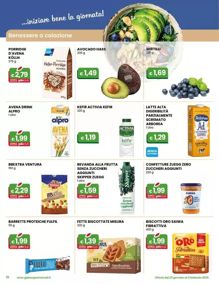 Riempi la dispensa da 29 gennaio a 11 febbraio di 2025 - Pagina del volantino 16