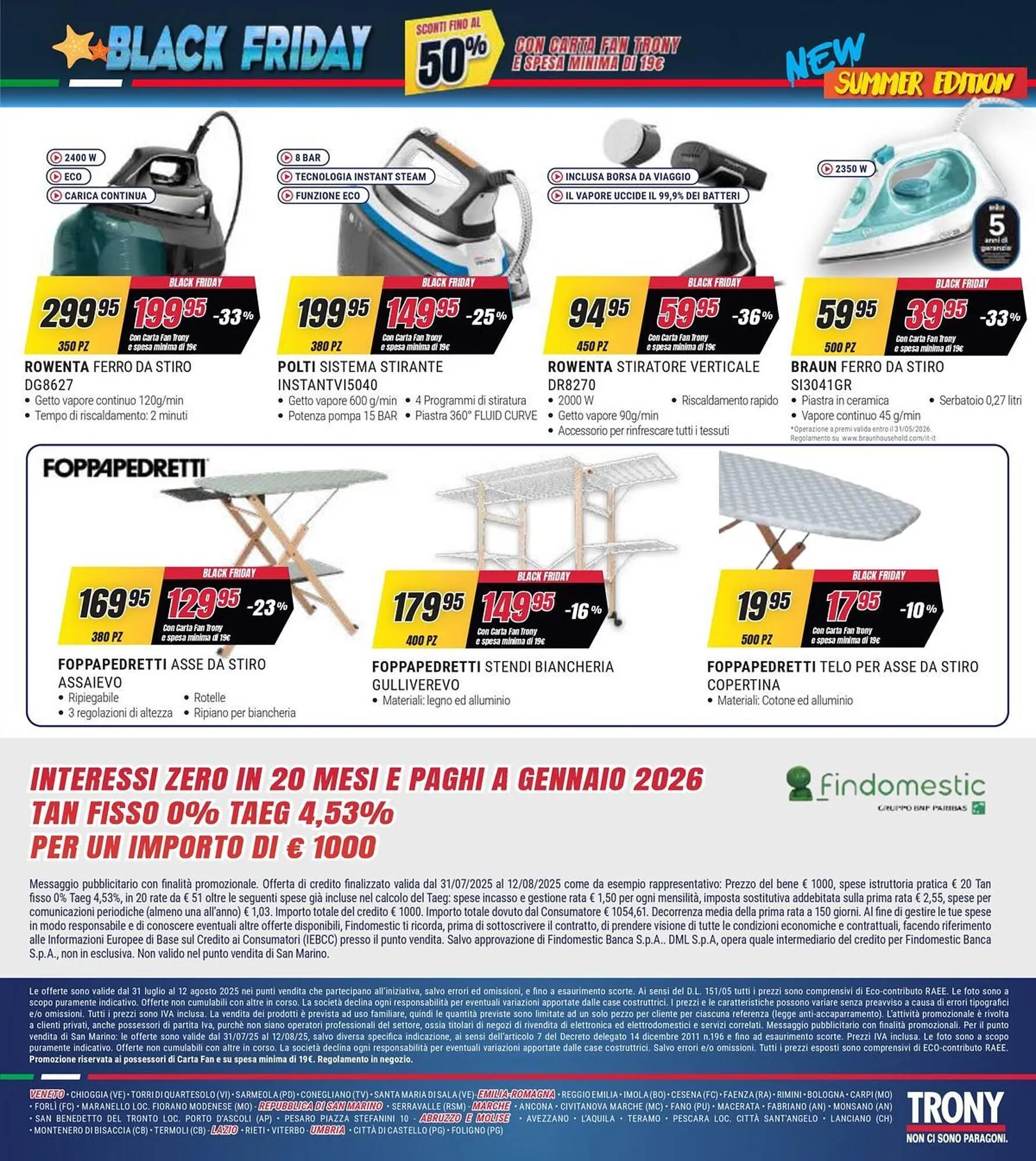 Volantino Trony da 1 agosto a 12 agosto di 2025 - Pagina del volantino 45