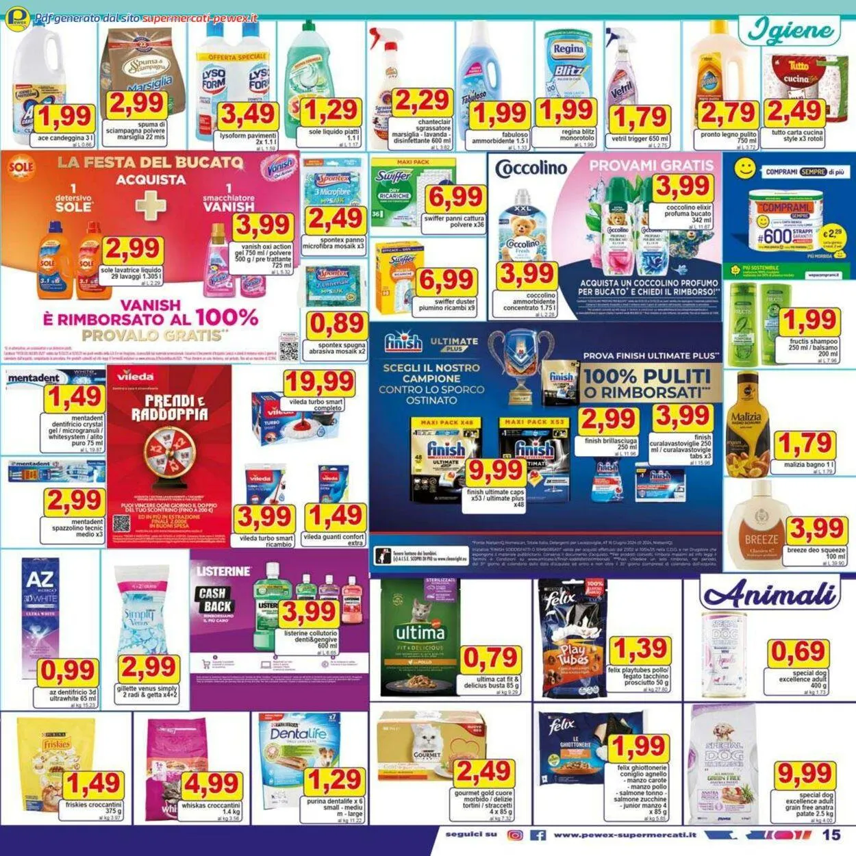 Pewex Volantino attuale da 15 aprile a 29 aprile di 2025 - Pagina del volantino 15