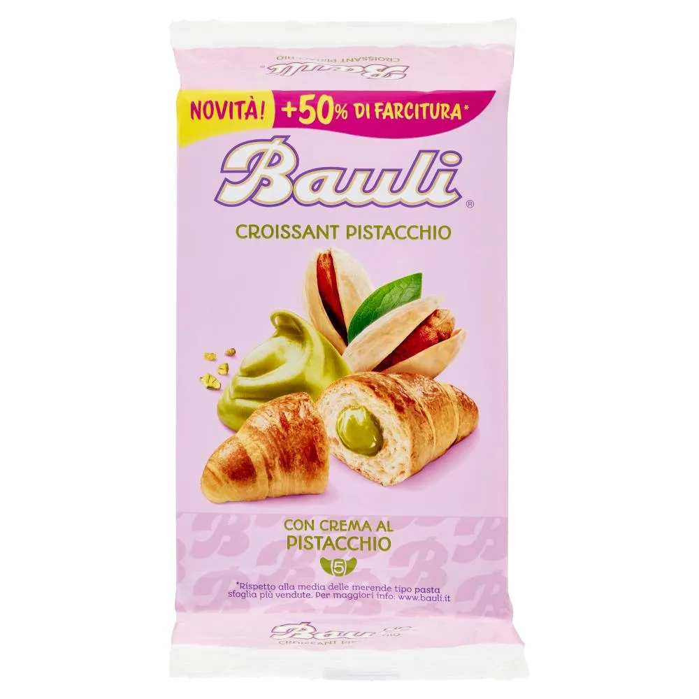 Bauli Croissant Pistacchio 5 x 50 g