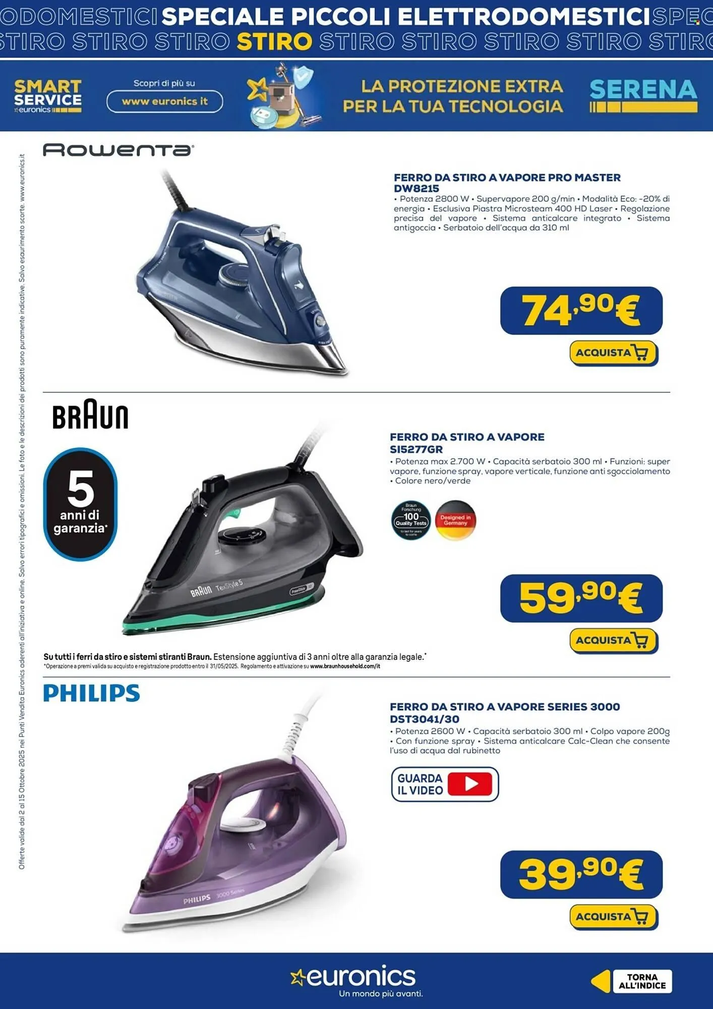 Volantino Euronics da 2 ottobre a 15 ottobre di 2025 - Pagina del volantino 8