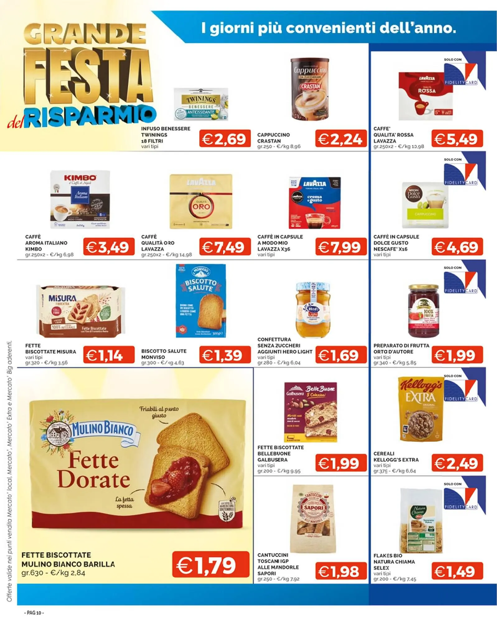 Volantino Mercatò Extra da 29 febbraio a 10 marzo di 2024 - Pagina del volantino 10