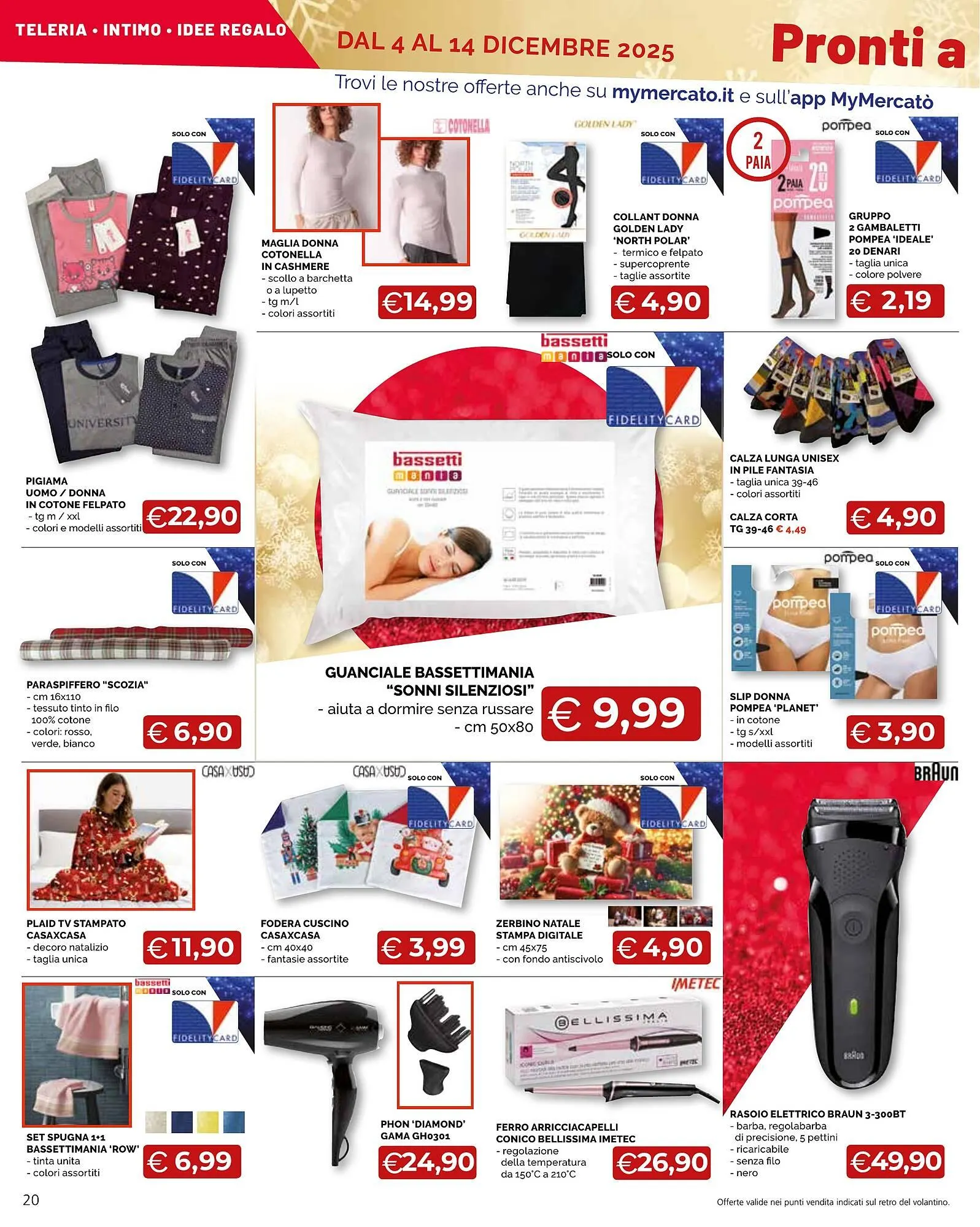 Volantino Mercatò Big da 4 dicembre a 14 dicembre di 2025 - Pagina del volantino 20
