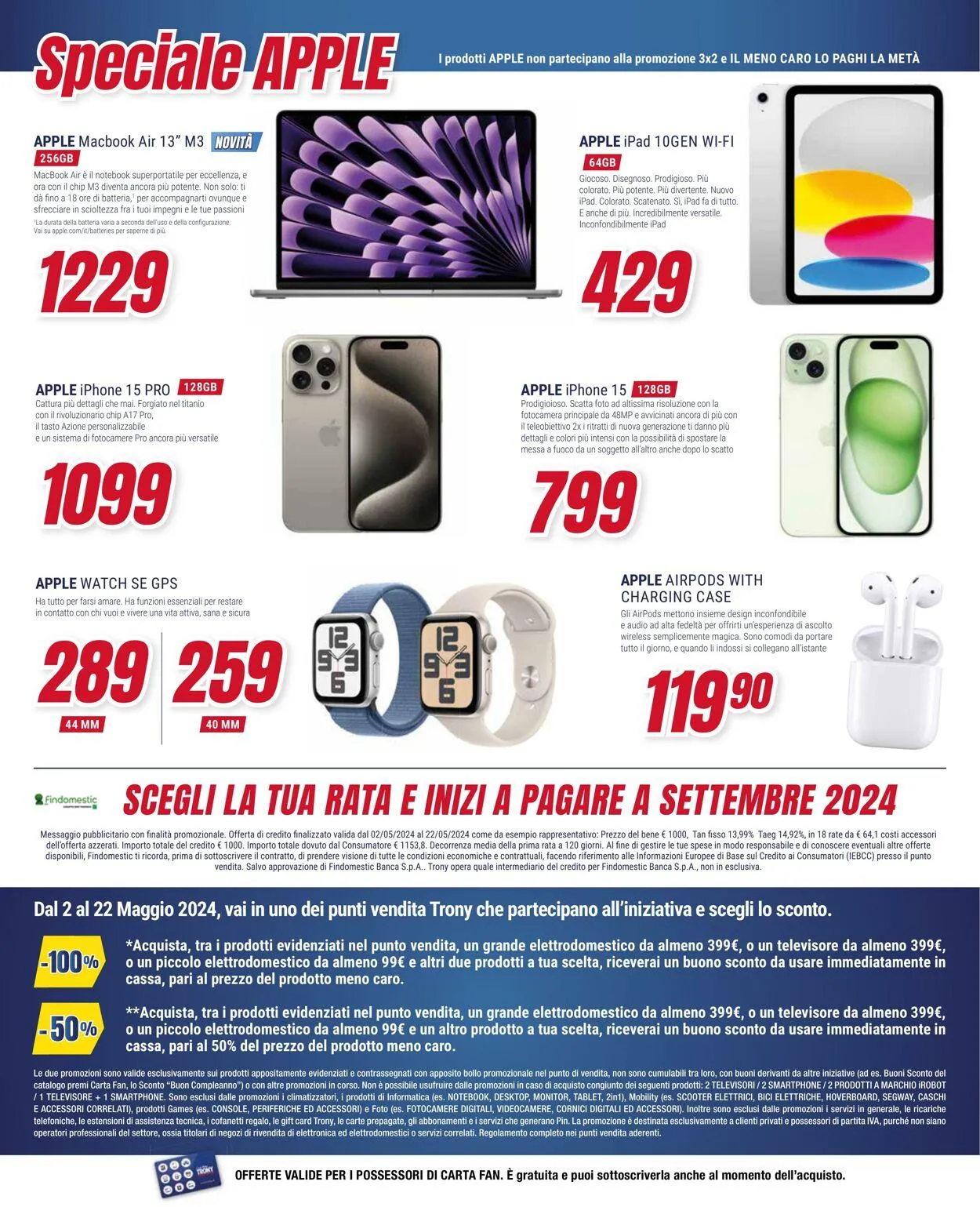 Trony - Roma Volantino attuale da 2 maggio a 22 maggio di 2024 - Pagina del volantino 30