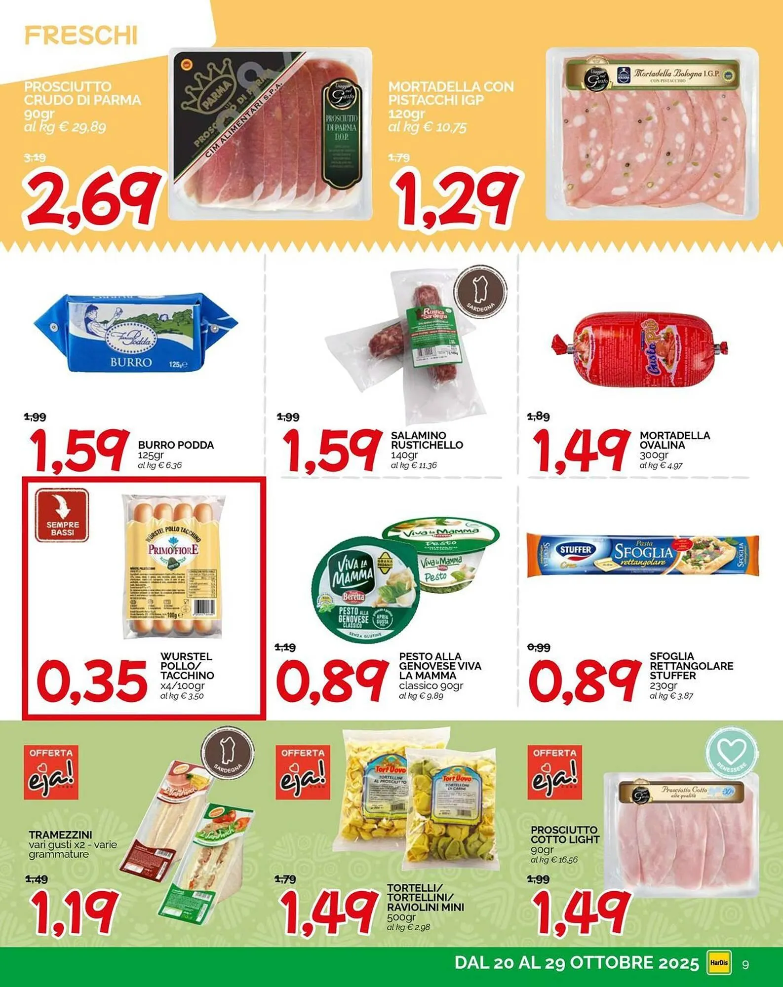 Volantino Hardis da 20 ottobre a 29 ottobre di 2025 - Pagina del volantino 9