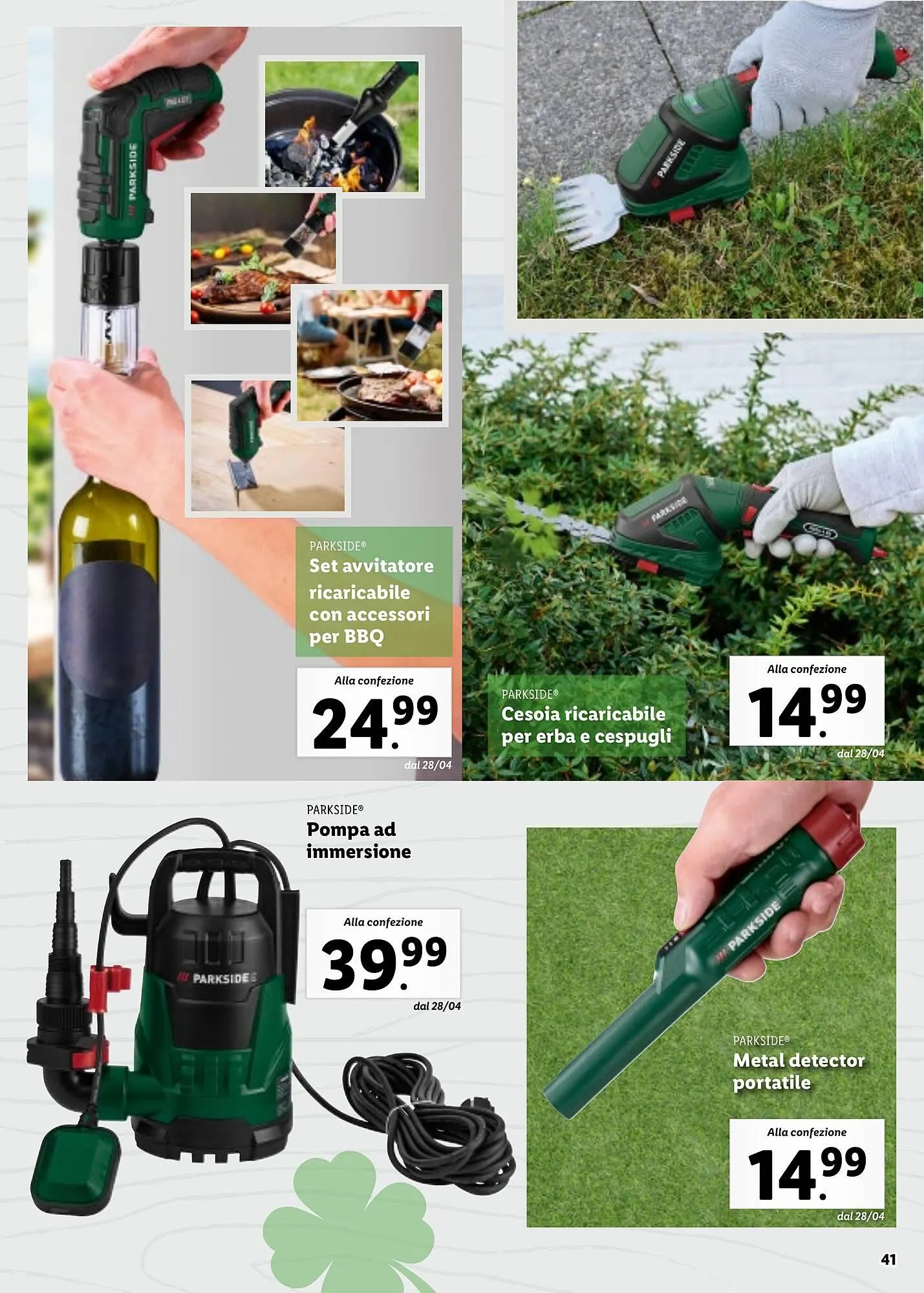 Volantino Lidl da 4 aprile a 31 maggio di 2025 - Pagina del volantino 41