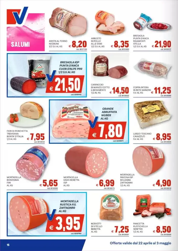 Guida alle offerte da 29 aprile a 3 maggio di 2025 - Pagina del volantino 16