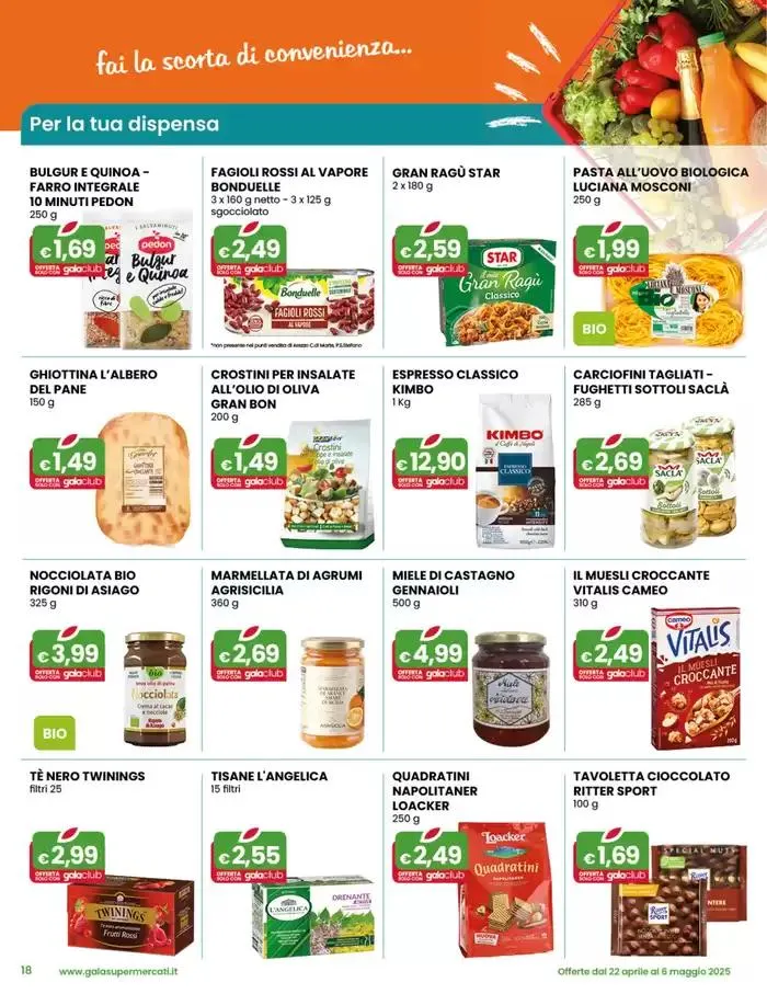 Offertissime da 22 aprile a 6 maggio di 2025 - Pagina del volantino 18
