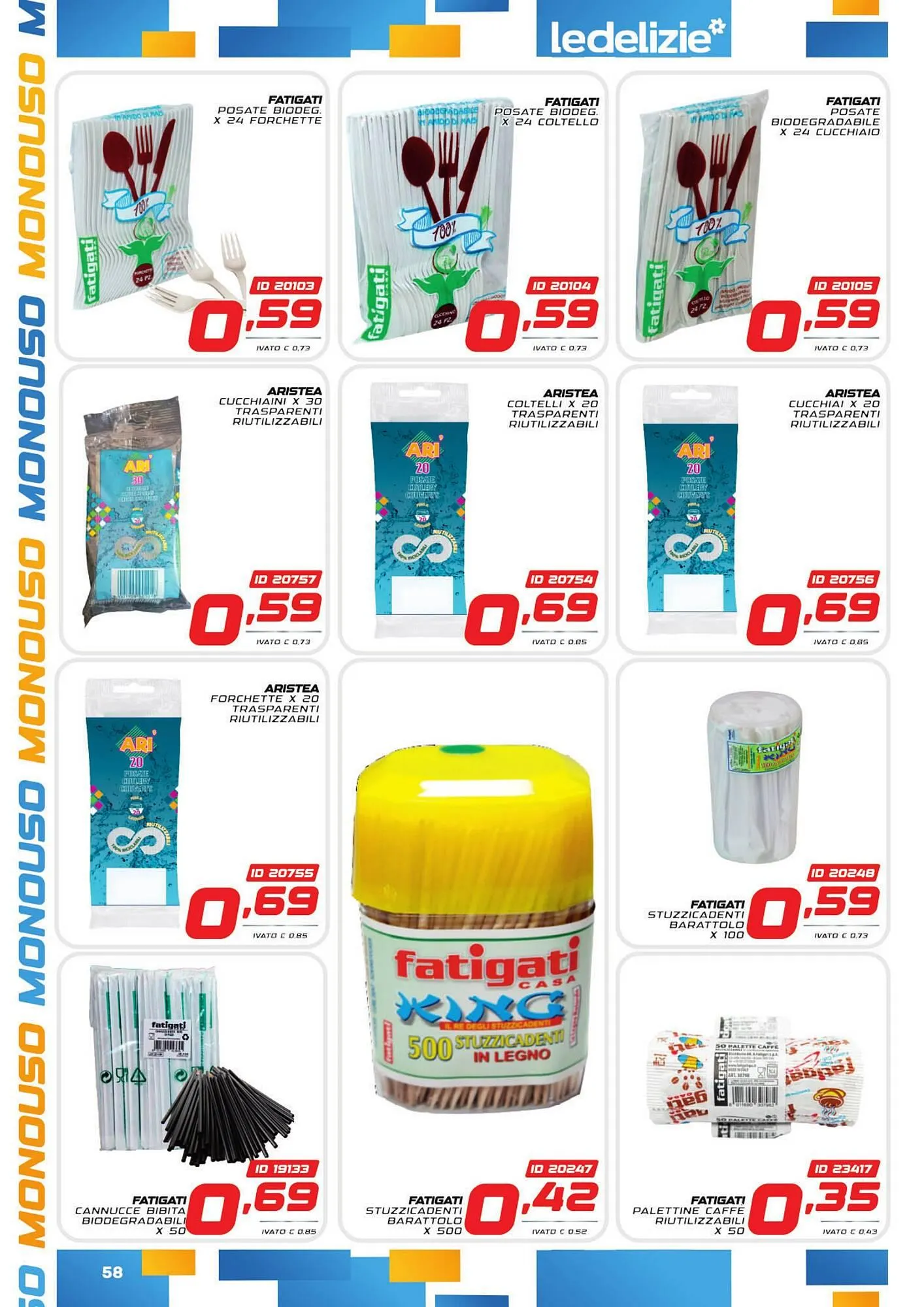 Volantino Le Delizie del Sud da 17 marzo a 31 marzo di 2025 - Pagina del volantino 58