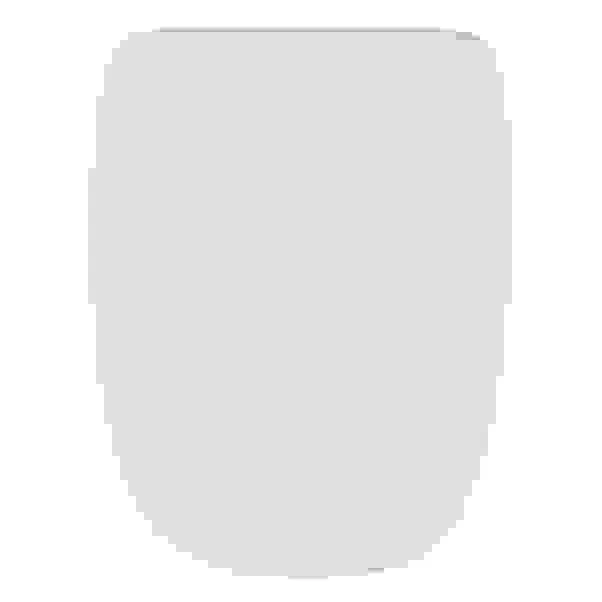 COPRIWATER SQUARE IN MDF VERNICIATO BIANCO CON CERNIERE IN METALLO CROMATO