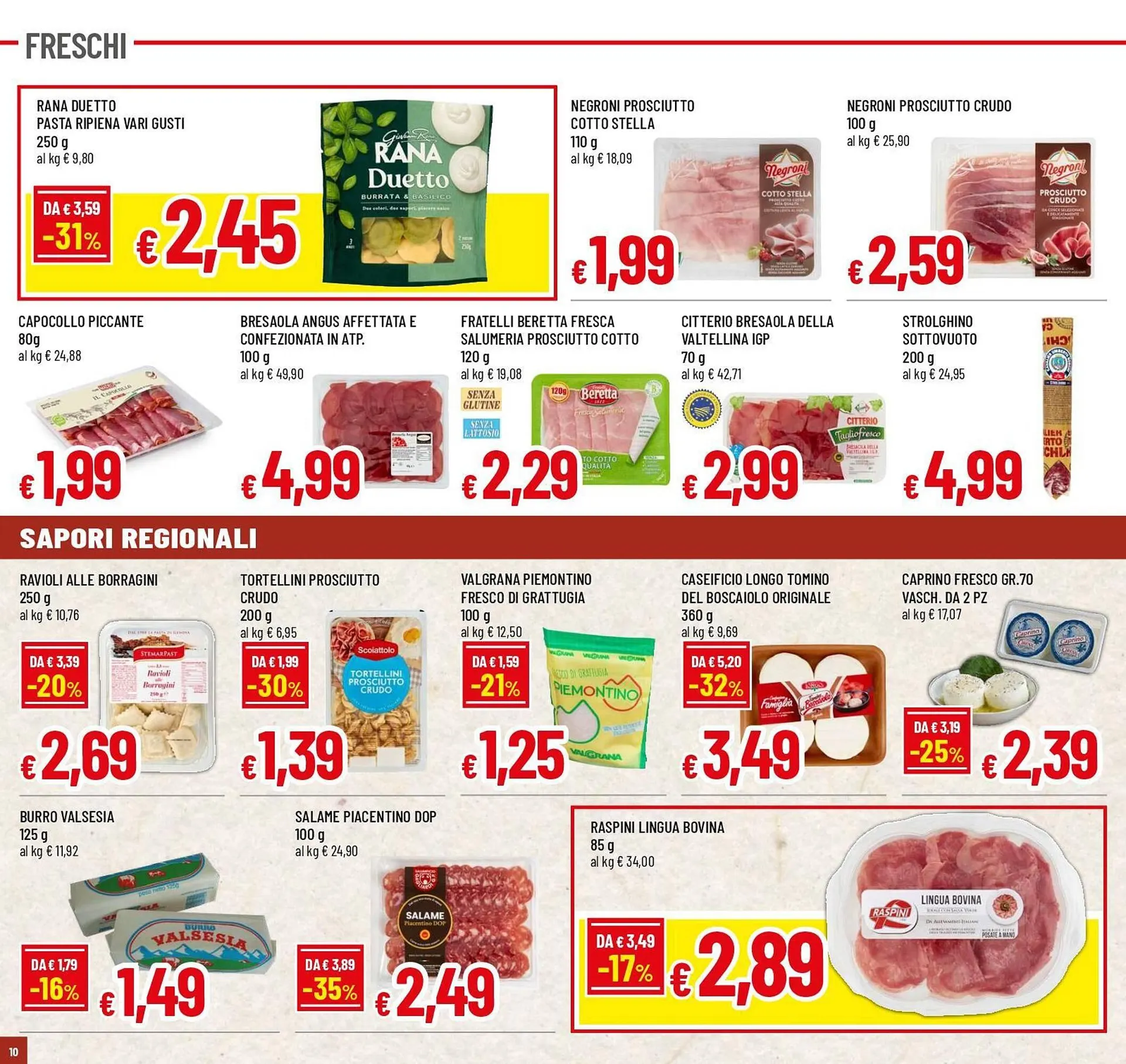 Volantino Famila Superstore da 3 luglio a 16 luglio di 2025 - Pagina del volantino 10