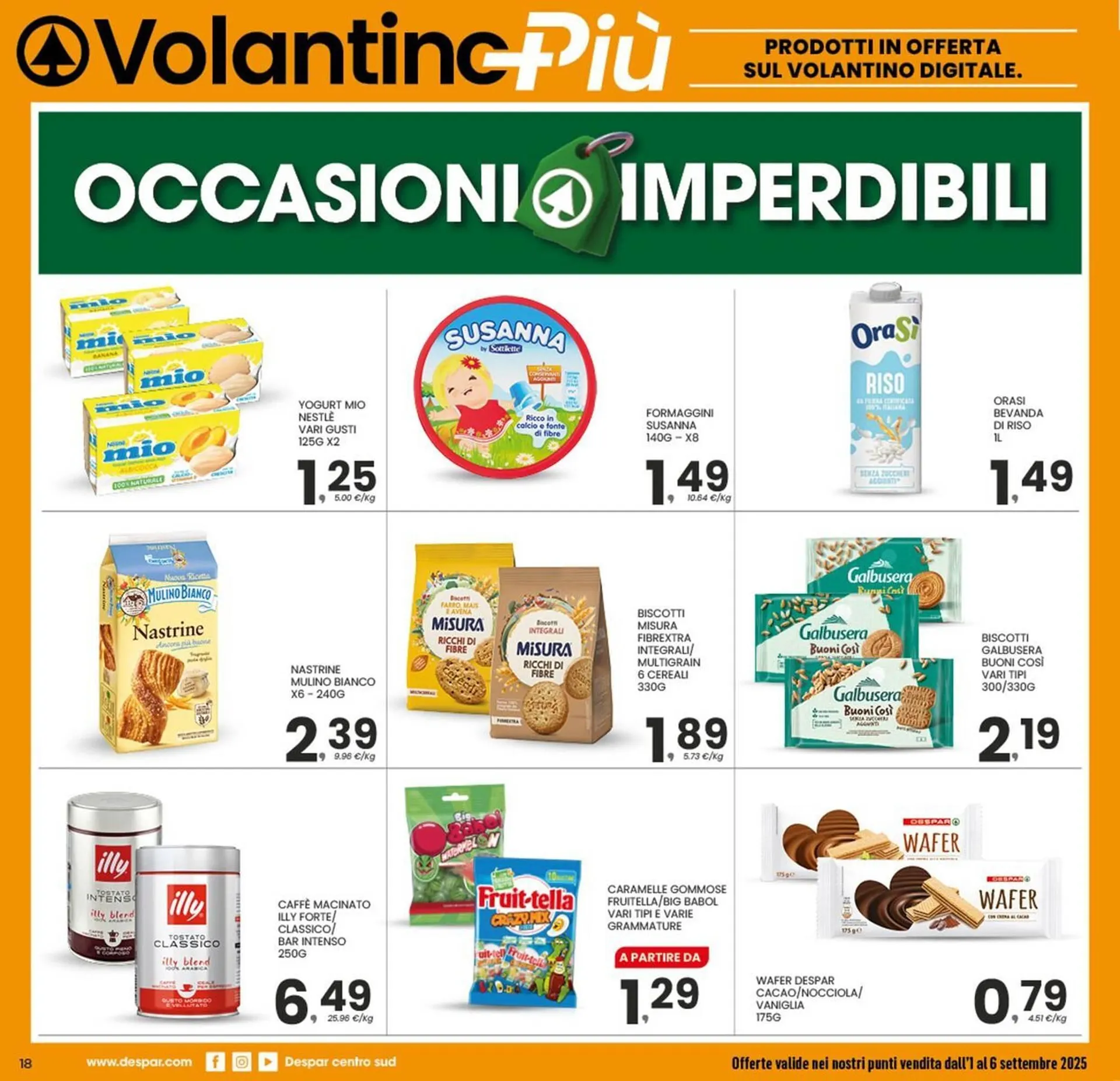 Volantino Despar da 1 settembre a 6 settembre di 2025 - Pagina del volantino 19