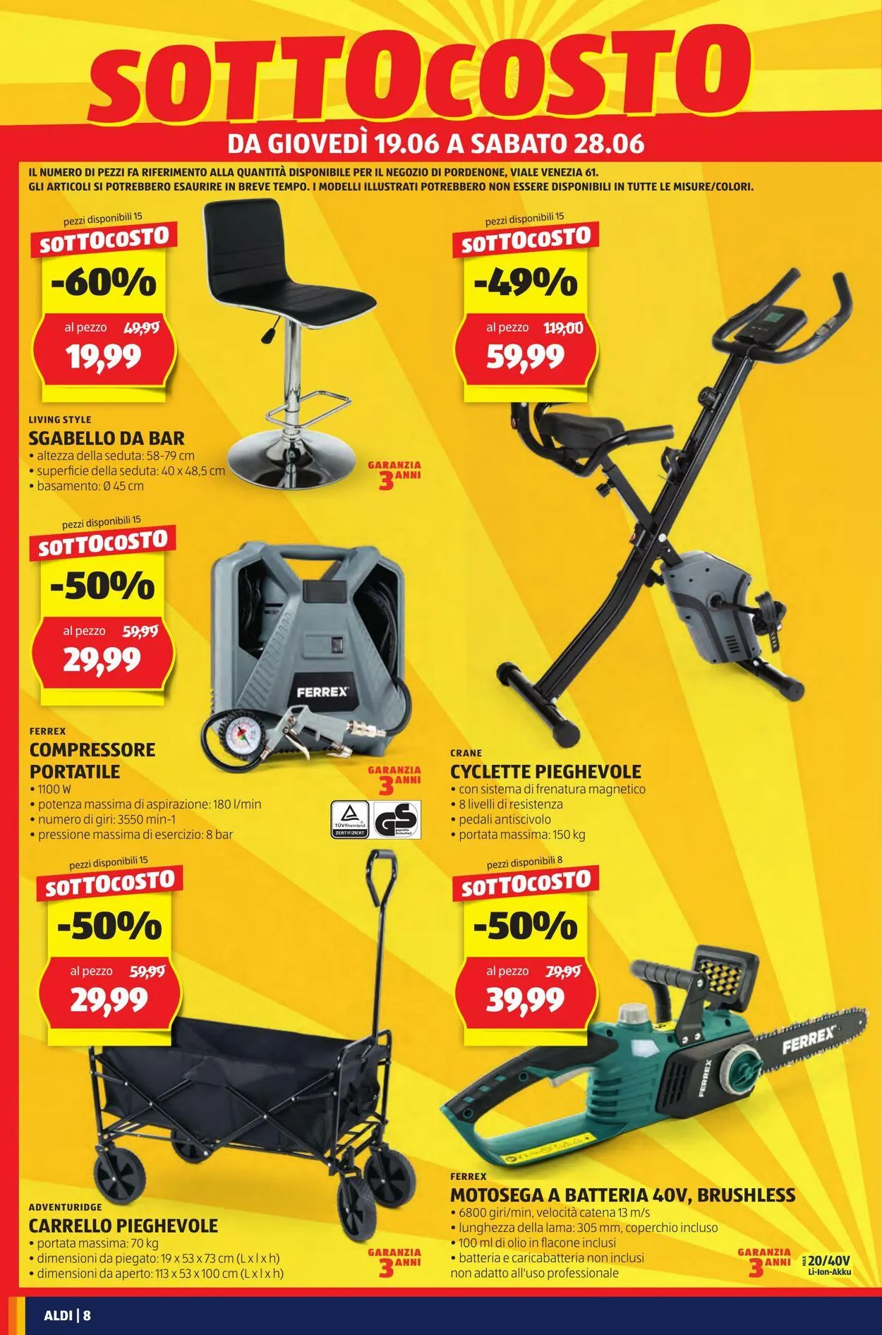Aldi Volantino attuale da 15 giugno a 29 giugno di 2025 - Pagina del volantino 8