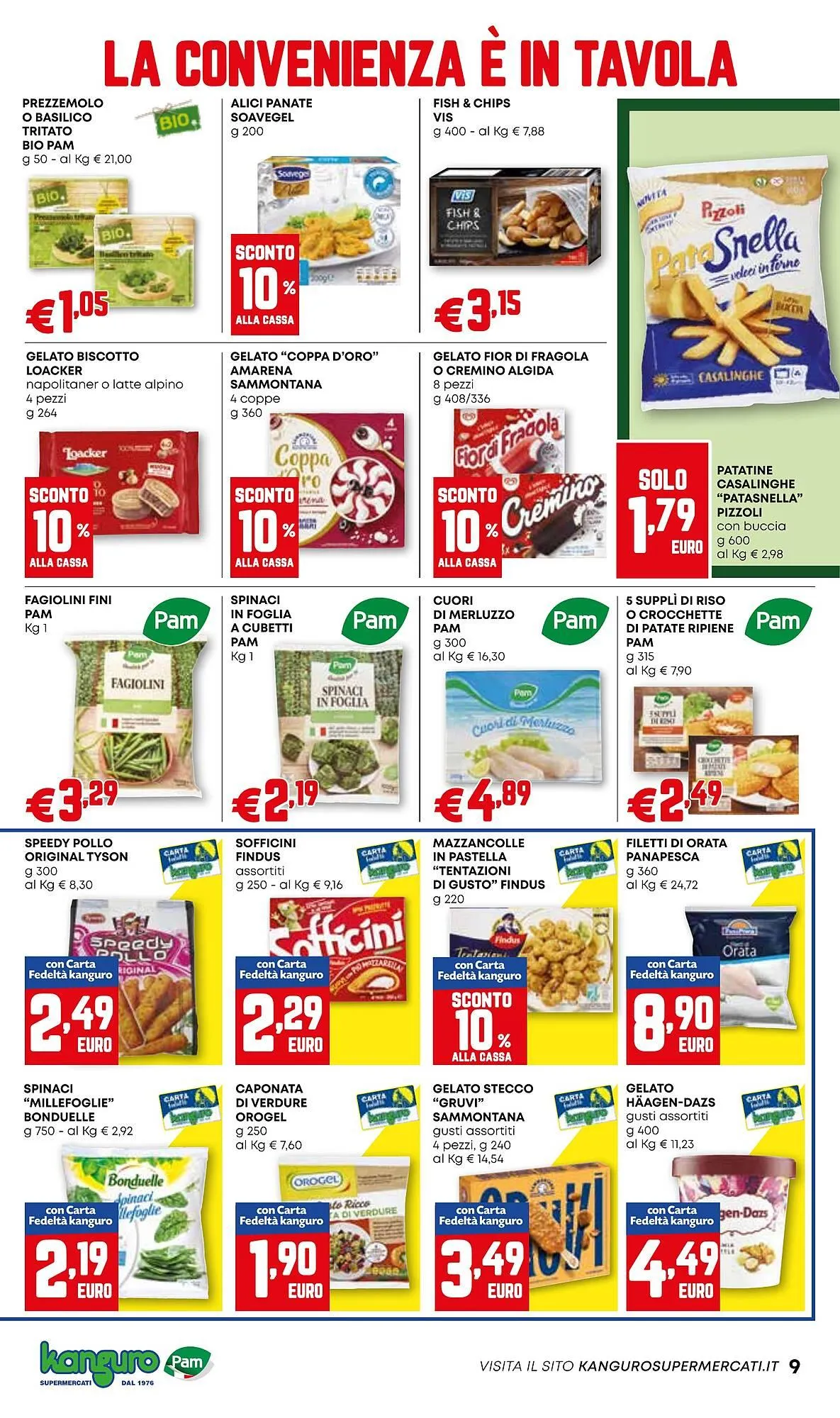 Volantino Kanguro da 11 settembre a 20 settembre di 2025 - Pagina del volantino 9