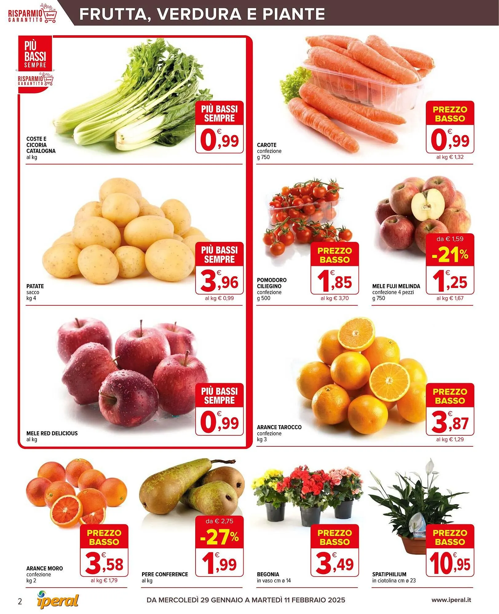 Volantino Iperal da 29 gennaio a 11 febbraio di 2025 - Pagina del volantino 2