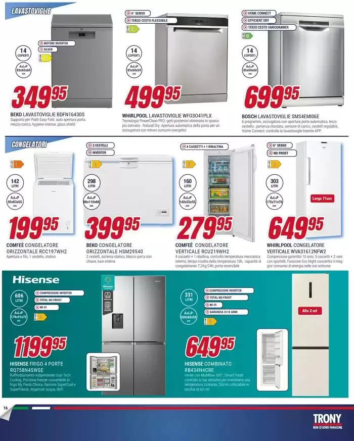 Prezzi senza paragony da 16 gennaio a 5 febbraio di 2025 - Pagina del volantino 16
