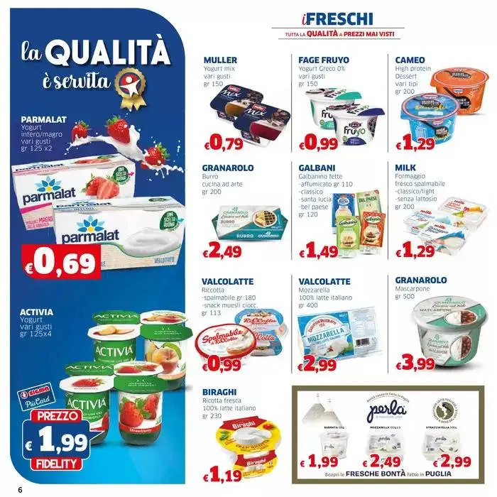 La qualita e servita da 24 aprile a 7 maggio di 2025 - Pagina del volantino 6