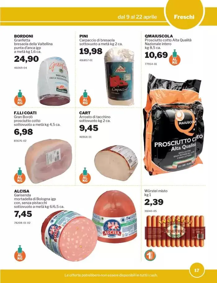 Promozioni da 9 aprile a 22 aprile di 2025 - Pagina del volantino 17