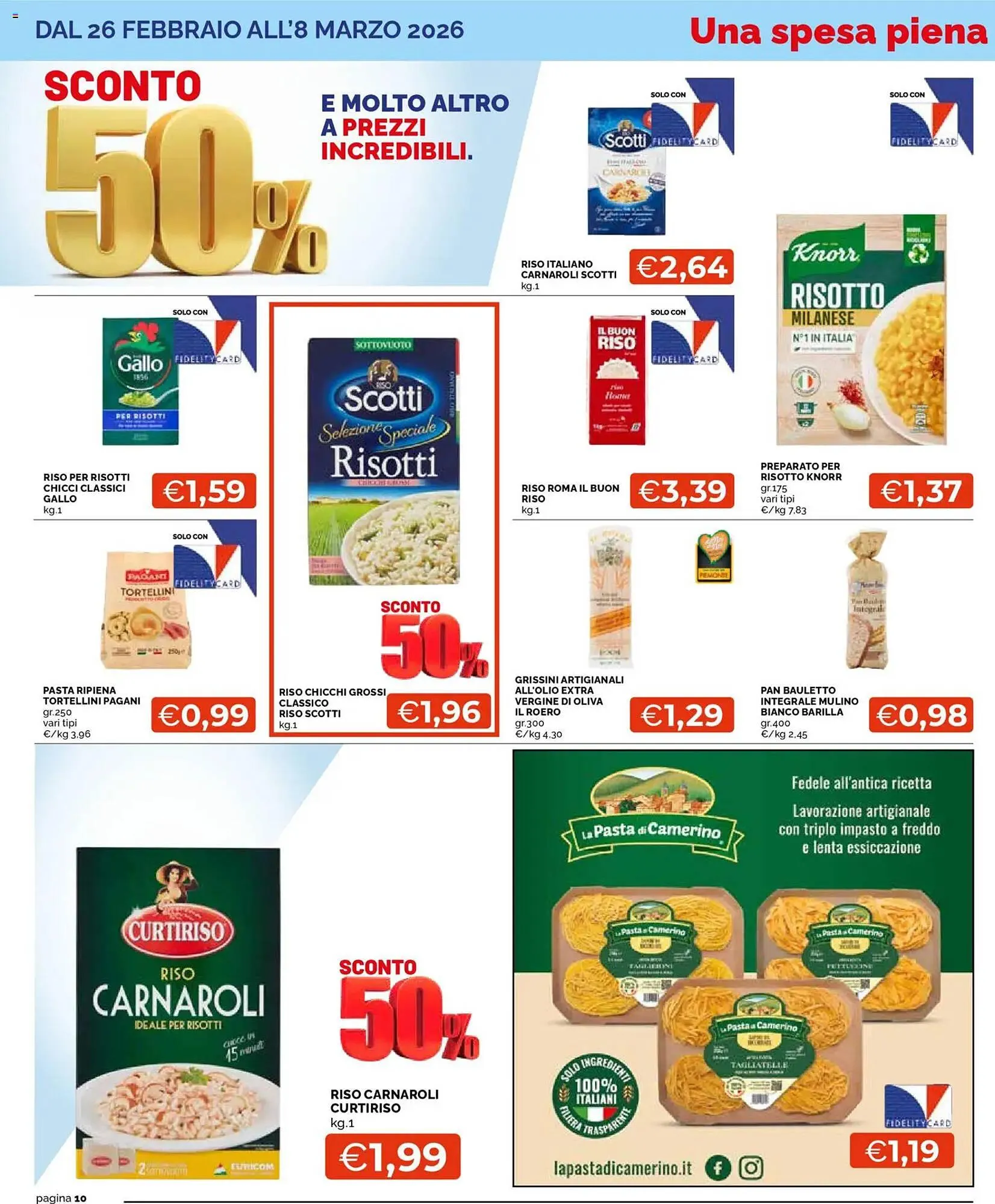 Volantino Mercatò da 26 febbraio a 8 marzo di 2026 - Pagina del volantino 10