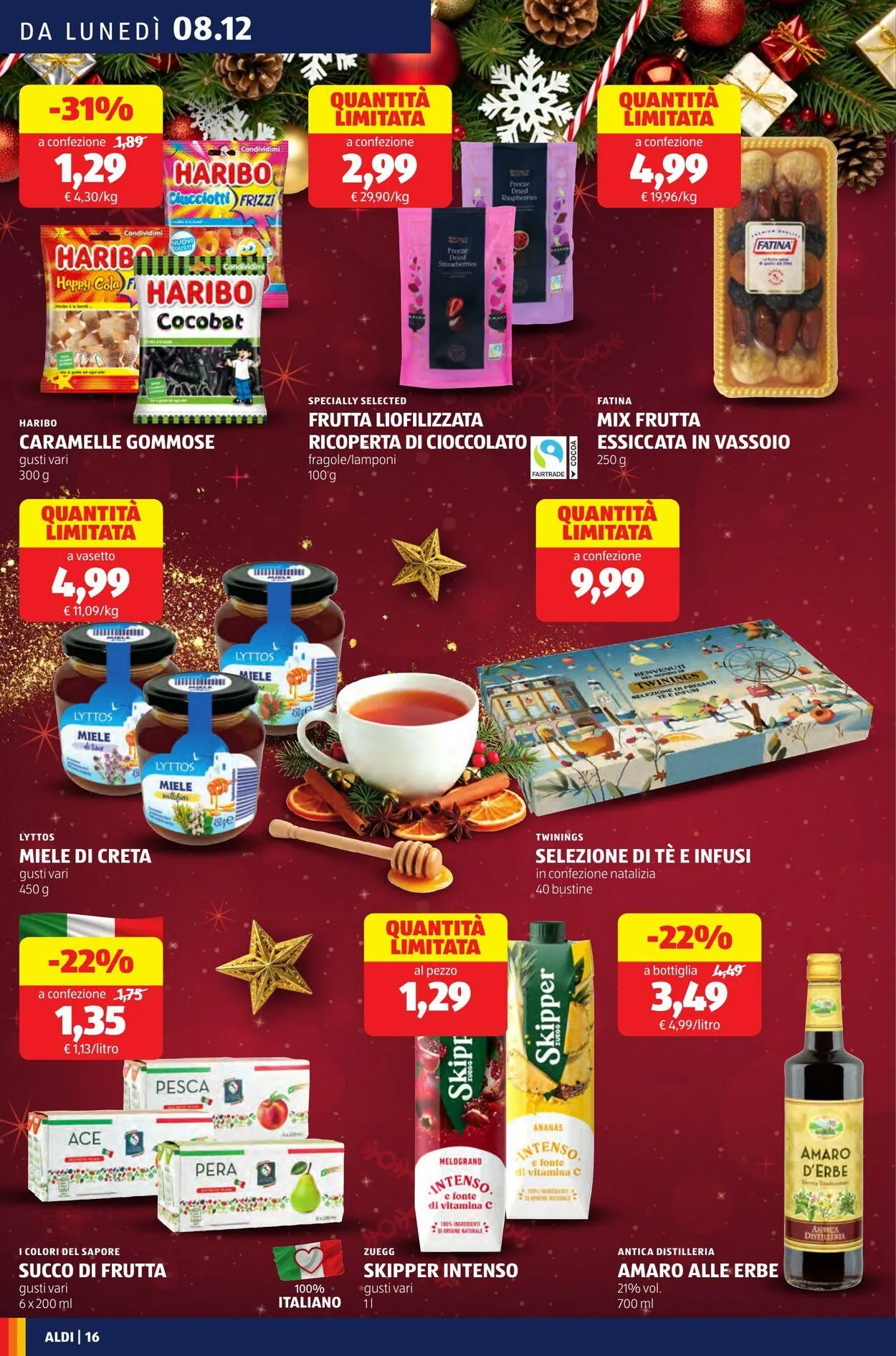 Aldi Volantino attuale da 8 dicembre a 14 dicembre di 2025 - Pagina del volantino 16