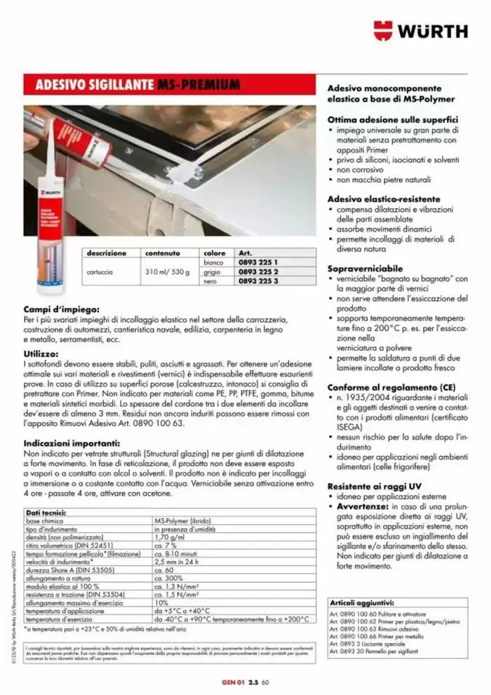 Catalogo generale da 29 aprile a 31 dicembre di 2025 - Pagina del volantino 147