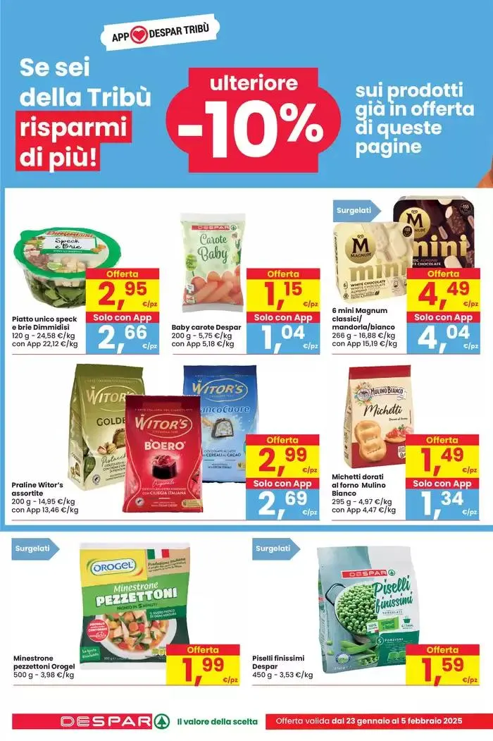 Sconti di qualità  da 23 gennaio a 5 febbraio di 2025 - Pagina del volantino 12