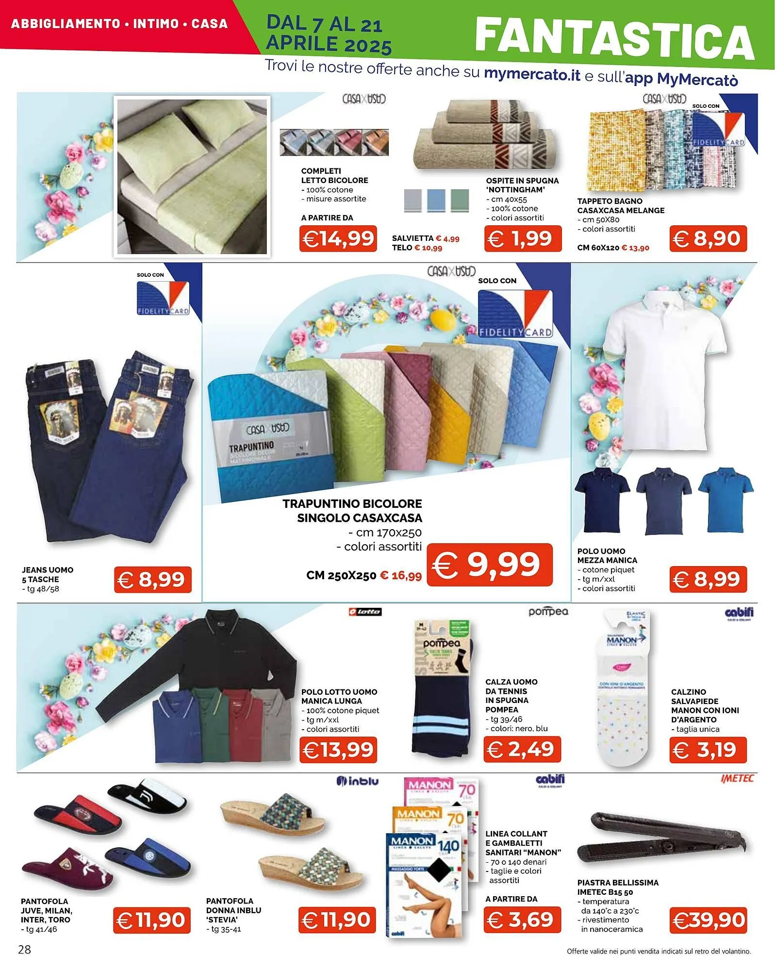 Volantino Mercatò Big da 7 aprile a 21 aprile di 2025 - Pagina del volantino 28