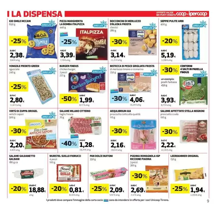 Sottocosto da 30 gennaio a 12 febbraio di 2025 - Pagina del volantino 9