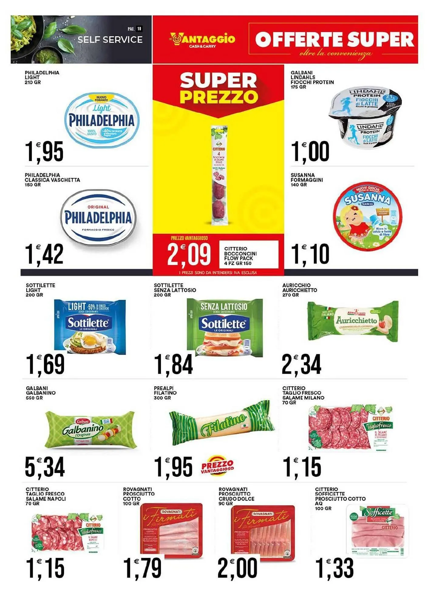 Volantino Vantaggio Cash&Carry da 1 dicembre a 13 dicembre di 2025 - Pagina del volantino 10