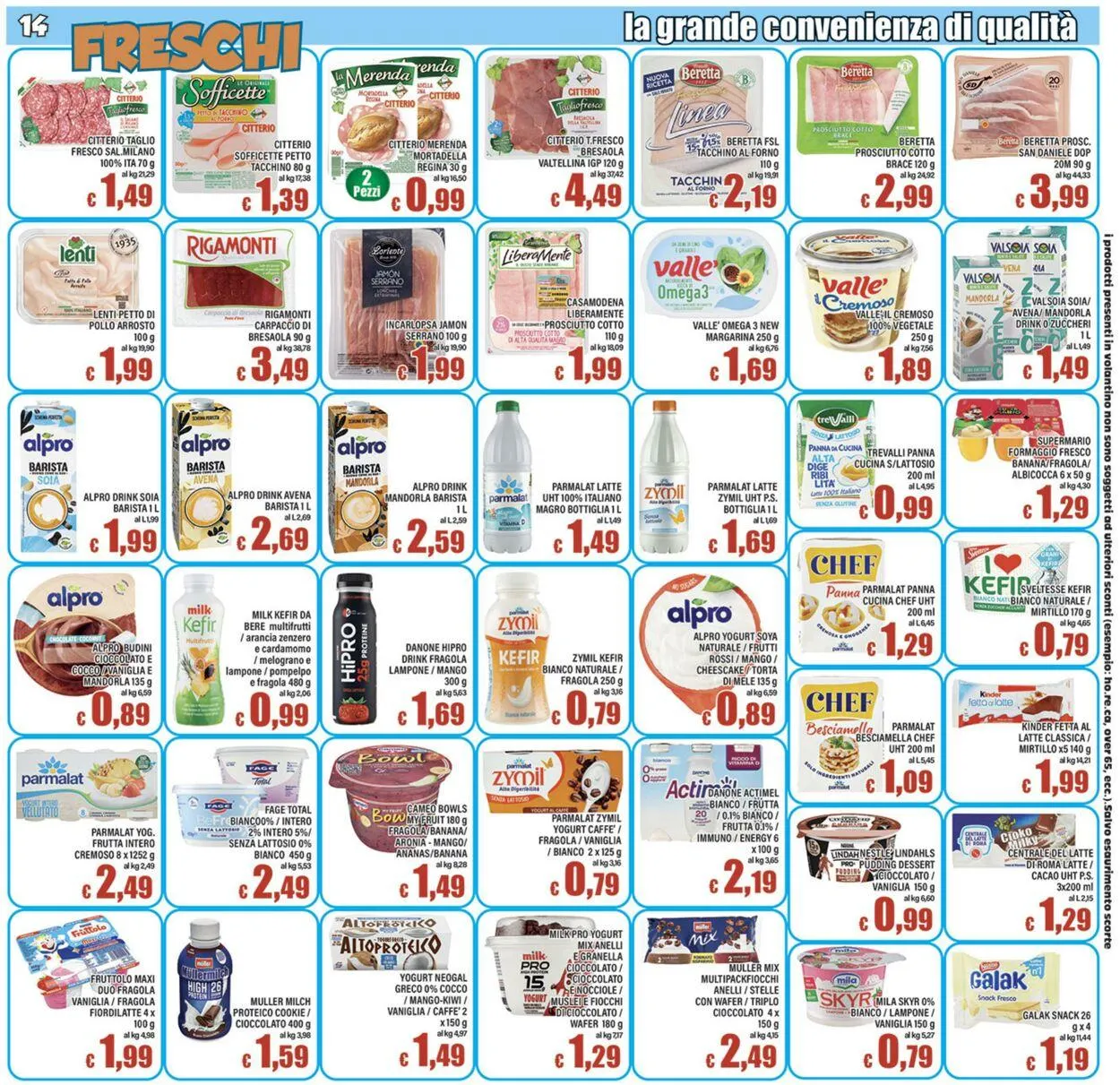 Top Supermercati Volantino attuale da 11 settembre a 25 settembre di 2025 - Pagina del volantino 14